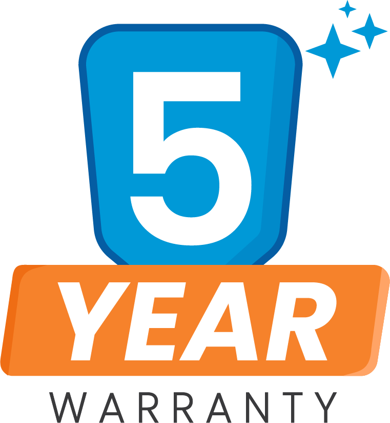 Five-year Warranty Graphic
